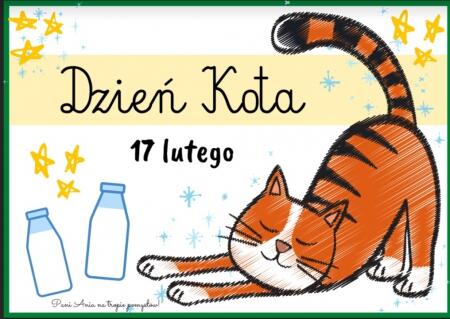 Dzień kota i matematyczne zagadki.