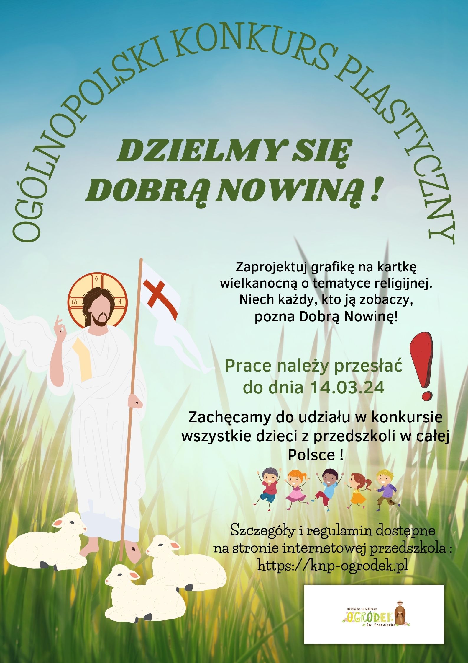 „DZIELMY SIĘ DOBRĄ NOWINĄ!” - konkurs ogólnopolski