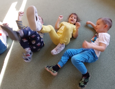 Wycieczka rowerowa i głoska [s] w Fiołkach.