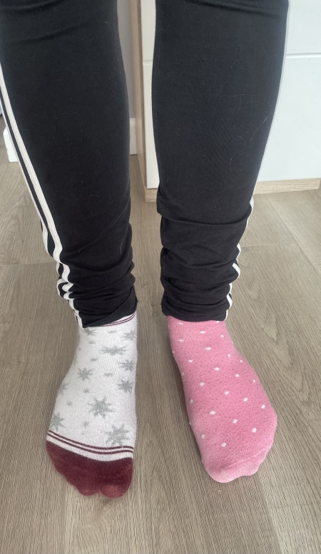 Dzień kolorowej skarpety.
